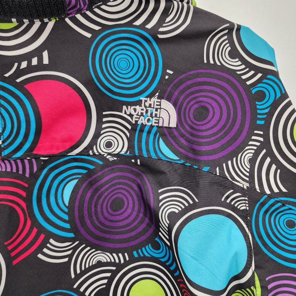 The North Face Girls XL 18 Jacket Multicolor Hooded Polyester Outdoor Coat - Picture 9 of 9